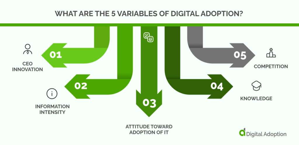 What Are The 5 Variables Of Digital Adoption