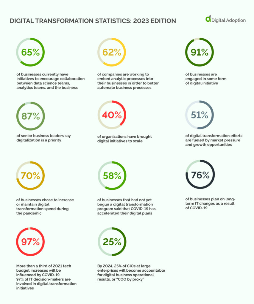 Digital Transformation Statistics_ 2023 Edition