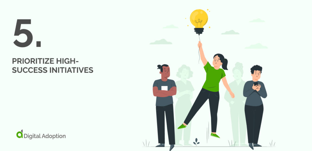Prioritize High-Success Initiatives