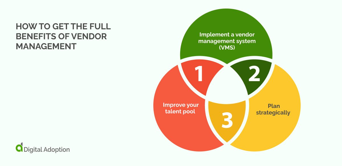 How to get the full benefits of vendor management
