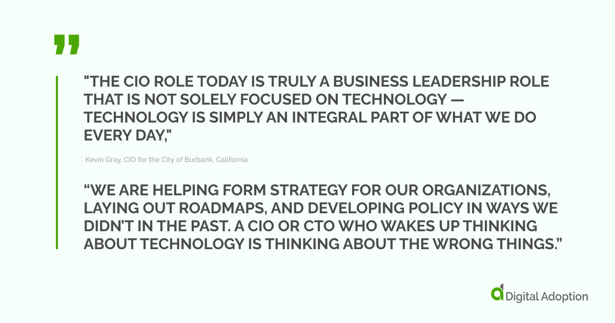 The role of the CIO, as defined by Gartner,-1
