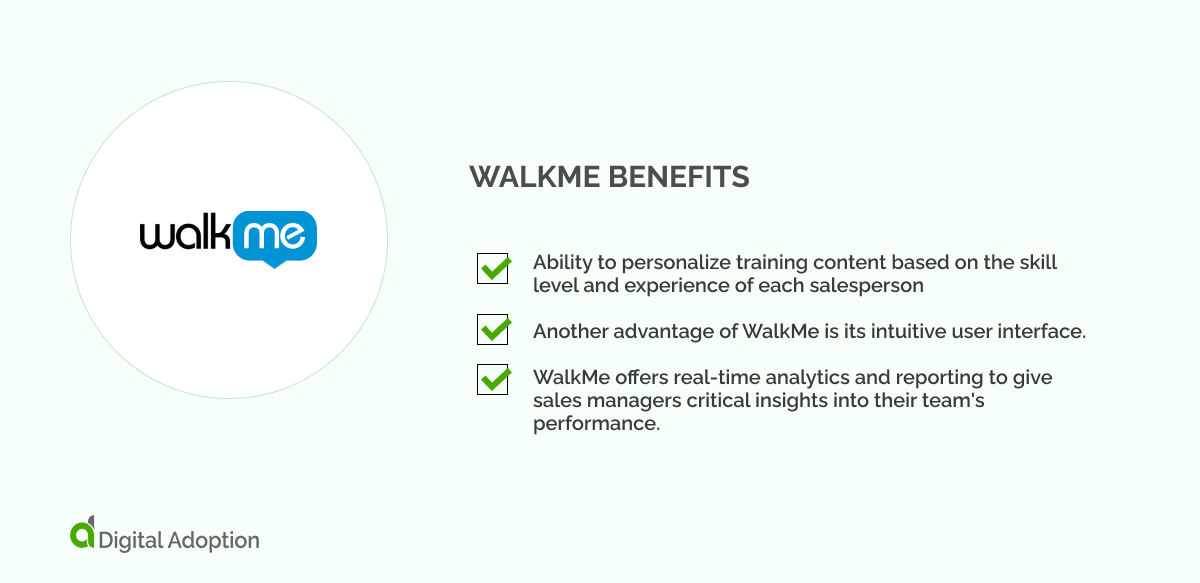 Walkme benefits