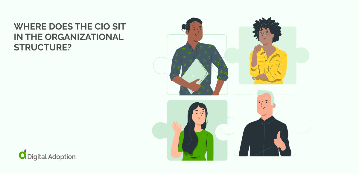 Where does the CIO sit in the organizational structure_