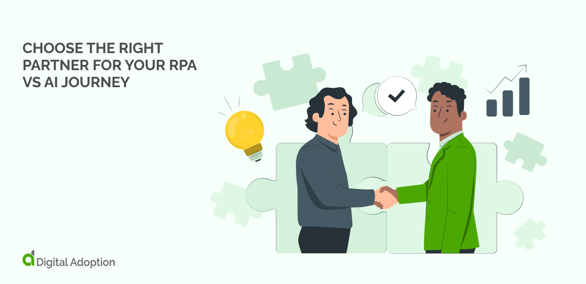Choose the right partner for your RPA vs AI journey