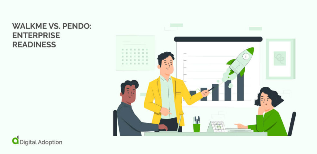 WalkMe vs. Pendo Enterprise readiness
