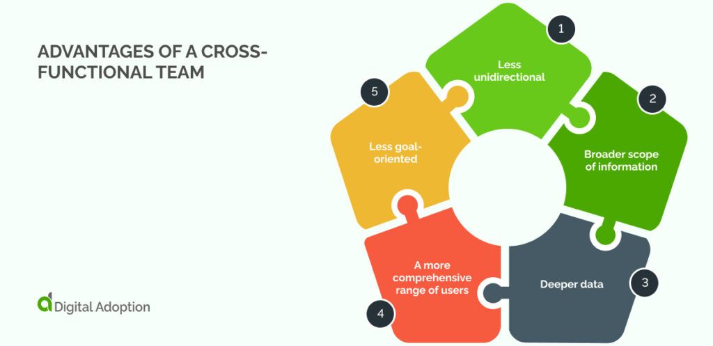 Advantages of a cross-functional team (1)