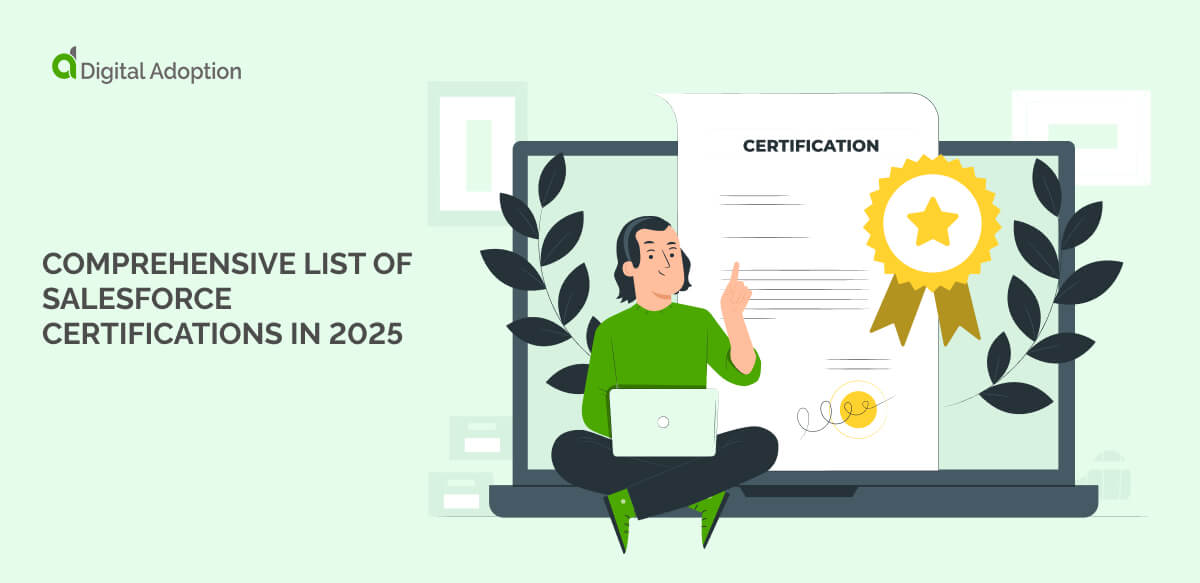 Comprehensive list of Salesforce certifications in 2025
