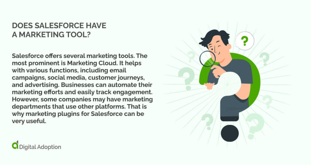 Does Salesforce have a marketing tool?