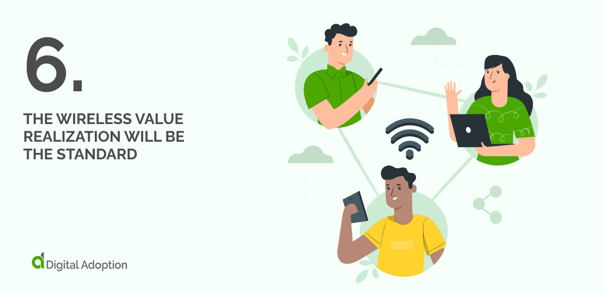 The wireless value realization will be the standard