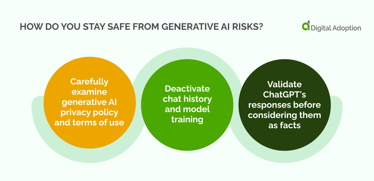 How do you stay safe from generative AI risks_