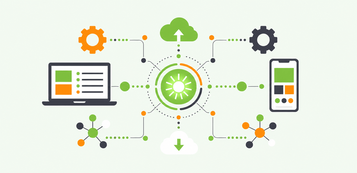 Common formats and in-app tutorial examples that support learning at scale
