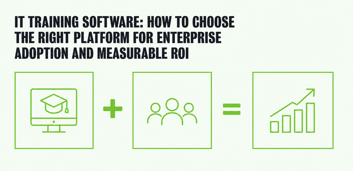 IT Training Software: How to Choose the Right Platform for Enterprise Adoption and Measurable ROI